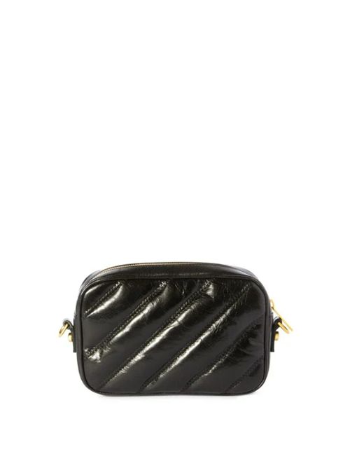 QUILTING CAMERA BAG S OFF-WHITE | OWNN18EC99LEA00110001000 BLACK